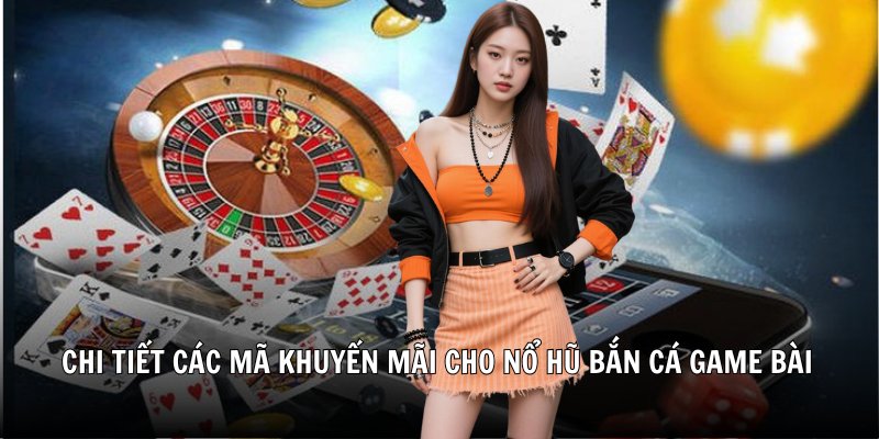 Chi tiết các mã khuyến mãi cho nổ hũ bắn cá game bài